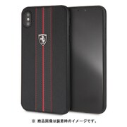 Ferrari公式ライセンスケース iPhone XS Max ハードケース ブラック FEURHCI65BKR
