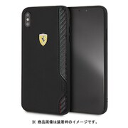 Ferrari公式ライセンスケース iPhone XS Max ハードケース ブラック FESITHCI65BK