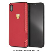 Ferrari公式ライセンスケース iPhone XS Max ハードケース レッド FESITHCI65RE