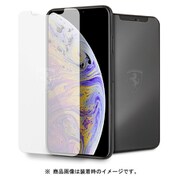 Ferrari公式ライセンスケース iPhone XS Max ガラスパネル ロゴ入り FETGMI65TR