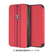 Ferrari公式ライセンスケース iPhone XR PU手帳型ケース レッド FEURFLBKI61REB