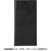 Xperia XZ3 Italian Genuine Leather Book Case Black