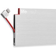 モバイルバッテリー LIFE CARD Lightning対応 1500mAh