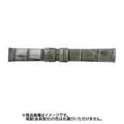 FIFKS011GF10 [FIF時計バンド カーフ型押し 管幅10ミリ 美錠幅8ミリ グレー レバータイプ]