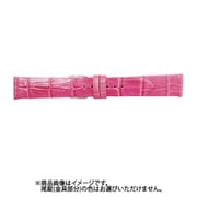 FIFKS011PF10 [FIF時計バンド カーフ型押し 管幅10ミリ 美錠幅8ミリ ピンク レバータイプ]