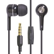 インイヤーイヤホン ZUMZUM 2 ハンズフリー対応 ブラック OWL-ZUMZUM2-BK