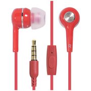 インイヤーイヤホン ZUMZUM 2 ハンズフリー対応 レッド OWL-ZUMZUM2-RE