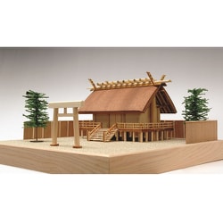 ヨドバシ.com - ウッディジョー 神明造り 神社 [1/150 木製建築模型 