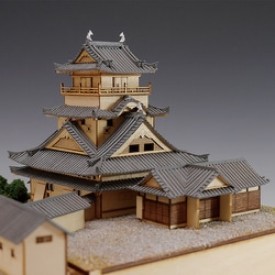 ヨドバシ.com - ウッディジョー 高知城 [1/150 木製建築模型