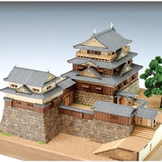 松山城 [1/150 木製建築模型]