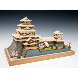 広島城 [1/150 木製建築模型]