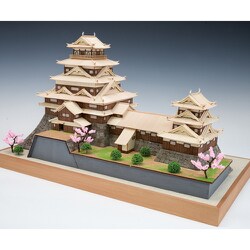 ヨドバシ.com - ウッディジョー 広島城 [1/150 木製建築模型] 通販 