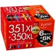 BCI-351XL＋350XL 6MP+BCI-350XLPGBK互換インク PLE-CA351XL6P+BK