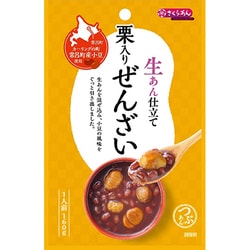 生あん仕立て栗入りぜんざい 160g
