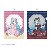 初音ミク クリアファイル 鏡の国Ver. [キャラクターグッズ]