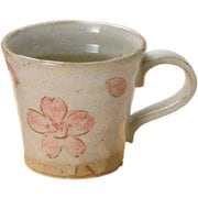 美濃焼 マグ 面取り桜花 938078