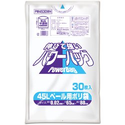 ヨドバシ.com - オルディ PW4530WH [ポリ袋 ゴミ袋 半透明 45L 30枚入