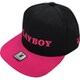 PL-CP08 PLAYBOY BBキャップ BK×PK [キャラクターグッズ]