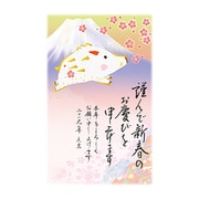 2019年 お年玉付き年賀はがき 金箔 3枚パック D06