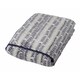 Chic cottage シックコテージ ヒートラップ 毛布生地 あたたか 足ポケット付き 敷きパッド シングル 100×205cm ネイビー 1418-50529