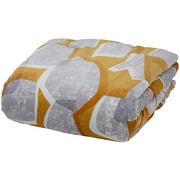 1425-50565 [Chic cottage シックコテージ ヒートラップ 毛布生地 あたたか 掛けふとんカバー シングル 150×210cm イエロー]