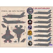 FAD72-008 アメリカ海兵隊 F-35 アンソロジー デカール Part.III [1/48スケール エアクラフト用デカール]