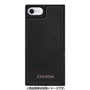 EM-SQMI7S-055 [iPhone 8/iPhone 7 EMODA スクエアミラーケース BK]