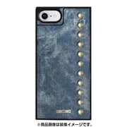 GY-SQMI7S-021 [iPhone 8/iPhone 7 GYDA スクエアミラーケース インディゴ]