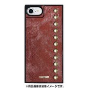 GY-SQMI7S-022 [iPhone 8/iPhone 7 GYDA スクエアミラーケース ボルドー]
