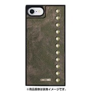 GY-SQMI7S-023 [iPhone 8/iPhone 7 GYDA スクエアミラーケース カーキ]