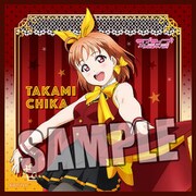 ラブライブ！サンシャイン！！ ミニタオル 高海千歌 マジシャン [キャラクターグッズ 縦200×横200mm]