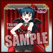 ラブライブ！サンシャイン！！ ミニタオル 津島善子 マジシャン [キャラクターグッズ 縦200×横200mm]