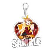 ラブライブ！サンシャイン！！ アクリルキーホルダー 高海千歌 マジシャン [キャラクターグッズ 約縦80×横80×厚さ3mm]