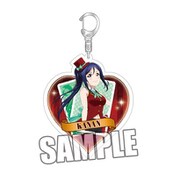 ラブライブ！サンシャイン！！ アクリルキーホルダー 松浦果南 マジシャン [キャラクターグッズ 約縦80×横80×厚さ3mm]