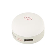 FRUEL フルーエル 2ポートUSB-AC充電器 ホワイト