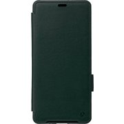 SB-SA73-LCDI/GR [Xperia XZ3 ケース RILEGA Leather Flip フォレストグリーン]