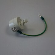 ハイエンドオーディオ用 極厚銀メッキ3P→2P変換アダプター PS-32AD/Ag