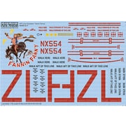 132135 WW.II イギリス空軍 アブロ ランカスター B.I Fannin Fanny ノーズアート機デカール [1/32スケール デカール]