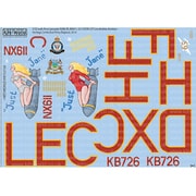 132138 WW.II イギリス空軍 アブロ ランカスター B.VII Just Jane ノーズアート機デカール [1/32スケール デカール]