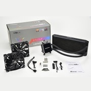 Socket TR4、Socket SP3専用 アドレッサブル型RGB LED搭載水冷CPUクーラー 280mmモデル ブラック ELC-LTTRTO280-TBP