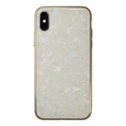 UNI-CSIP18S-0GSGD [iPhone XS/X ケース Glass Shell Case ゴールド]