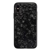 UNI-CSIP18S-0GSBK [iPhone XS/X ケース Glass Shell Case ブラック]