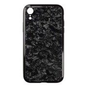 UNI-CSIP18M-0GSBK [iPhone XR ケース Glass Shell Case ブラック]
