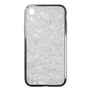 UNI-CSIP18M-0GSWH [iPhone XR ケース Glass Shell Case ホワイト]