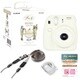mini8 プラス バニラ 純正ショルダーストラップ付 チェキカメラ INS MINI 8PLUS VANILLA