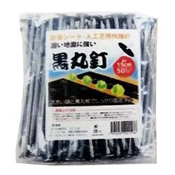 防草シート 押さえ用 黒丸釘 15cm 10セット
