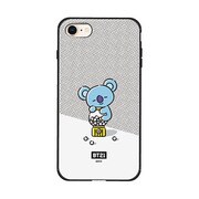 ガラスハイブリッドケース アップ iPhone 8 / iPhone 7 BT21_KOYA [iPhone用ケース]