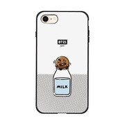 ガラスハイブリッドケース アップ iPhone 8 / iPhone 7 BT21_SHOOKY [iPhone用ケース]