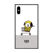 ガラスハイブリッドケース アップ iPhone XS / iPhone X BT21_CHIMMY [iPhone用ケース]