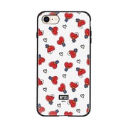 ガラスハイブリッドケース パターン iPhone 8 / iPhone 7 BT21_TATA [iPhone用ケース]